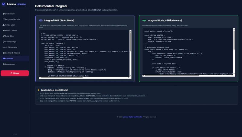 LICENSE CONTROLLER